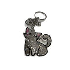 LGS Charms - Dogs & Cats - Rhinestone Keychain Fashion Accessory with Tassel