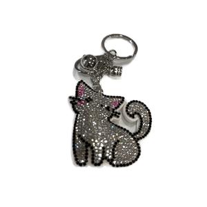 LGS Charms - Dogs & Cats - Rhinestone Keychain Fashion Accessory with Tassel