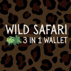 MH Collection LGS 3 in 1 Wallet Exclusive - RFID protected - Nylon Wristlet, Wallet,  Crossbody Bag
