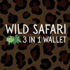 MH Collection LGS 3 in 1 Wallet Exclusive - RFID protected - Nylon Wristlet, Wallet,  Crossbody Bag