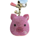 LGS Charms - Animals - Rhinestone Keychain Fashion Accessory with Tassel