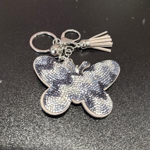 LGS Charms - Butterflies/Insects - Rhinestone Keychain Fashion Accessory with Tassel
