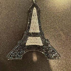 LGS Charms - Misc - Rhinestone Keychain for Zippy Bag Fashion Accessory with Tassel