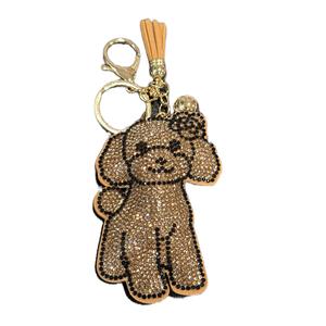 LGS Charms - Dogs & Cats - Rhinestone Keychain Fashion Accessory with Tassel