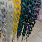 LGS Acrylic Zipette Bag Chains 14.56"
