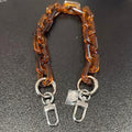 LGS Zip Links 18" Acrylic Bag Chains Purse Accessories