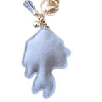 LGS Charms - Friends - Rhinestone Keychain for Zippy Bag Fashion Accessory with Tassel