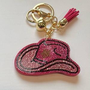 LGS Charms - Western - Rhinestone Keychain Fashion Accessory with Tassel