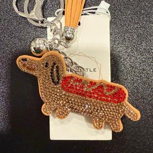 LGS Charms - Dogs & Cats - Rhinestone Keychain Fashion Accessory with Tassel