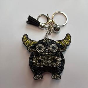 LGS Charms - Animals - Rhinestone Keychain Fashion Accessory with Tassel
