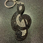 LGS Charms - Misc - Rhinestone Keychain for Zippy Bag Fashion Accessory with Tassel