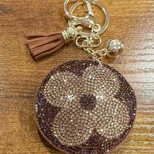 LGS Charms - Misc - Rhinestone Keychain for Zippy Bag Fashion Accessory with Tassel