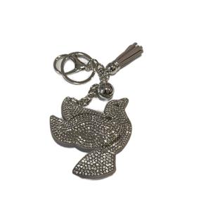 LGS Charms - Birds - Rhinestone Keychain Fashion Accessory with Tassel