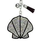 LGS Charms - Sea Life - Rhinestone Keychain Fashion Accessory with Tassel