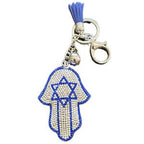 LGS Charms - Misc - Rhinestone Keychain for Zippy Bag Fashion Accessory with Tassel