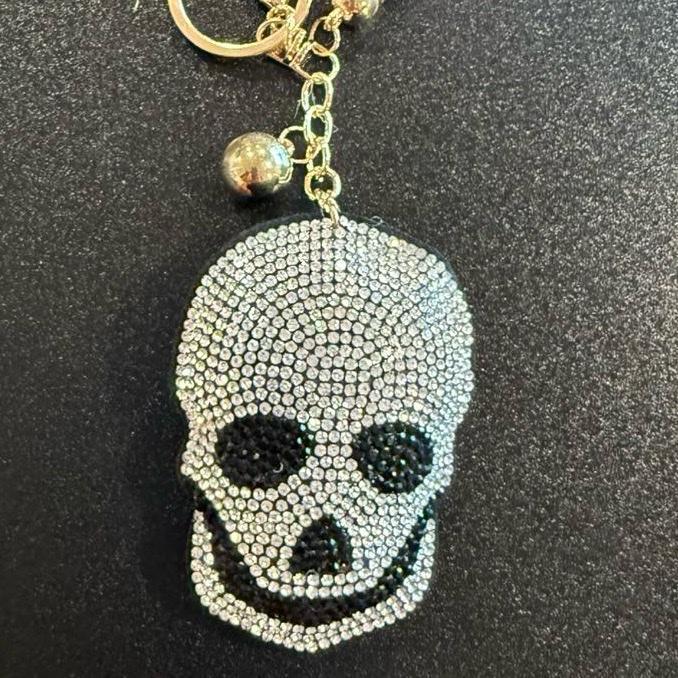 LGS Charms - Halloween - Rhinestone Keychain for Zippy Bag Fashion Accessory with Tassel