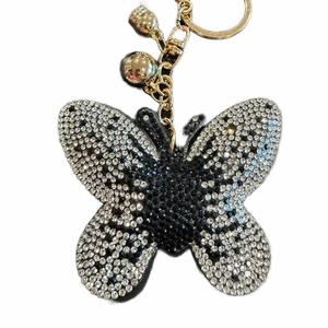 LGS Charms - Butterflies/Insects - Rhinestone Keychain Fashion Accessory with Tassel