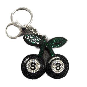 LGS Charms - Misc - Rhinestone Keychain for Zippy Bag Fashion Accessory with Tassel