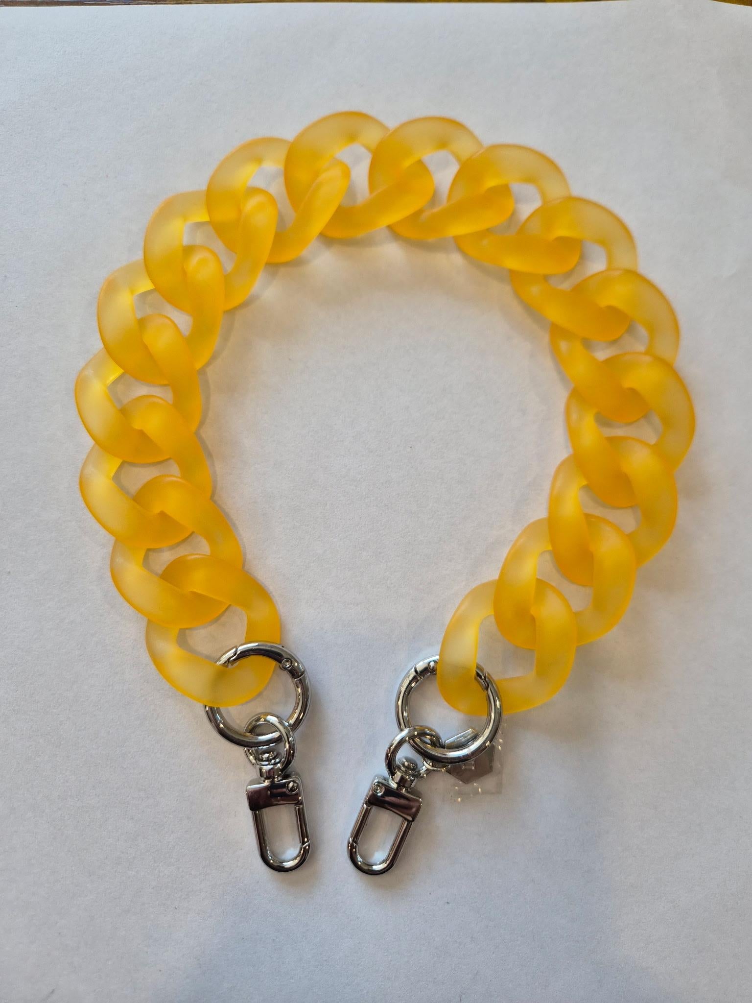 LGS Seaglass Acrylic Bag Chains - 18”