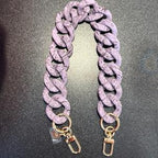 LGS Marbled Matte Bag Chains - 18”