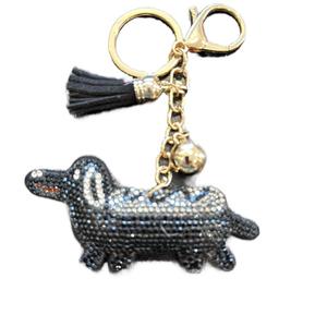 LGS Charms - Dogs & Cats - Rhinestone Keychain Fashion Accessory with Tassel
