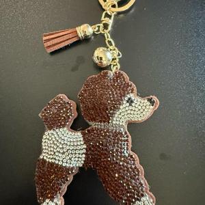 LGS Charms - Dogs & Cats - Rhinestone Keychain Fashion Accessory with Tassel