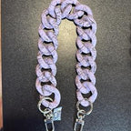 LGS Marbled Matte Bag Chains - 18”
