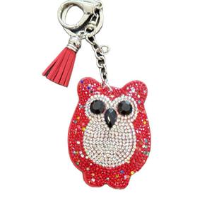 LGS Charms - Birds - Rhinestone Keychain Fashion Accessory with Tassel