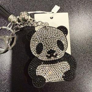 LGS Charms - Bears - Rhinestone Keychain Fashion Accessory with Tassel