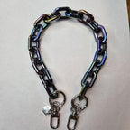 LGS Zip Loops 18" Acrylic Bag Chains Purse Accessories Purse Shoulder Straps