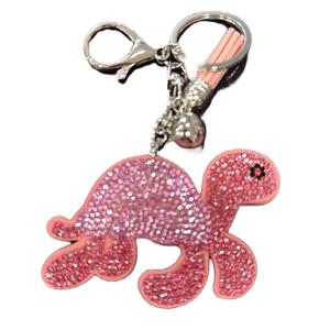 LGS Charms - Sea Life - Rhinestone Keychain Fashion Accessory with Tassel
