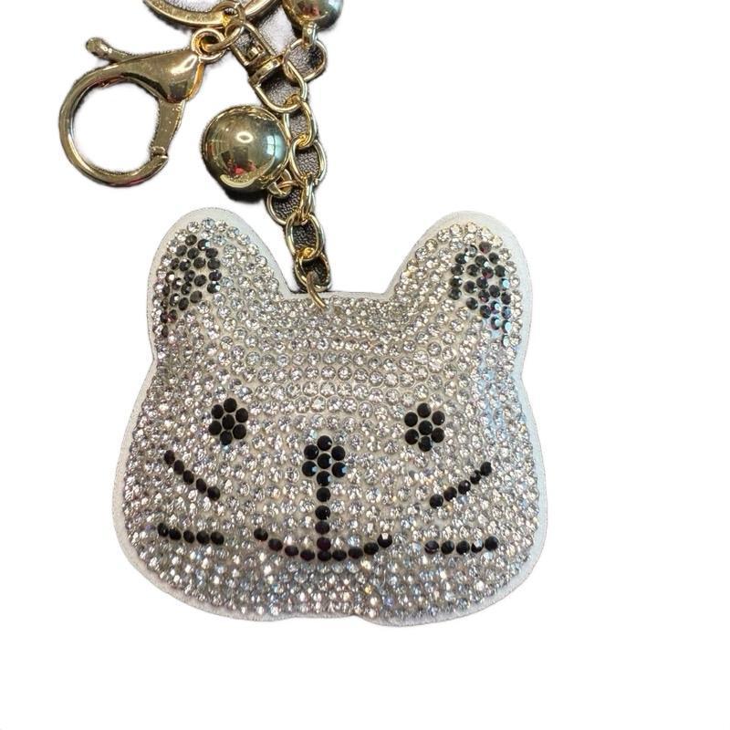 LGS Charms - Dogs & Cats - Rhinestone Keychain Fashion Accessory with Tassel