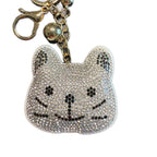 LGS Charms - Dogs & Cats - Rhinestone Keychain Fashion Accessory with Tassel