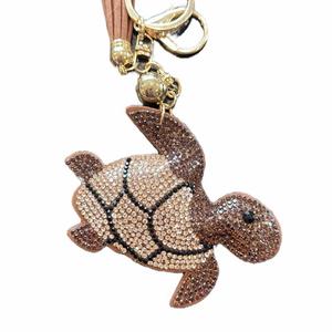 LGS Charms - Sea Life - Rhinestone Keychain Fashion Accessory with Tassel