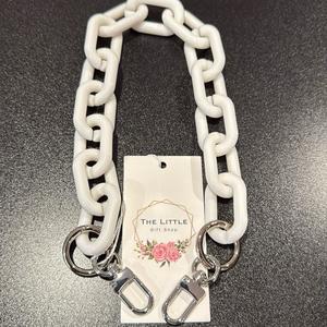 LGS Zip Loops 18" Acrylic Bag Chains Purse Accessories Purse Shoulder Straps