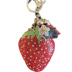 LGS Charms - Food & Drinks - Rhinestone Keychain Fashion Accessory with Tassel