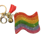 LGS Charms - Misc - Rhinestone Keychain for Zippy Bag Fashion Accessory with Tassel