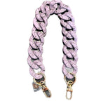 LGS Marbled Matte Bag Chains - 18”