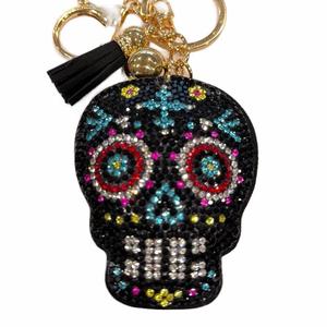 LGS Charms - Skulls - Rhinestone Keychain