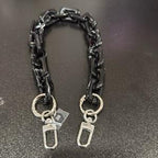 LGS Zip Links 18" Acrylic Bag Chains Purse Accessories