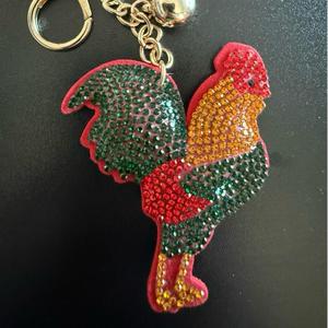 LGS Charms - Birds - Rhinestone Keychain Fashion Accessory with Tassel