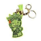 LGS Charms - Misc - Rhinestone Keychain for Zippy Bag Fashion Accessory with Tassel