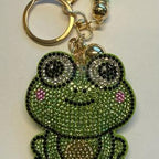 LGS Charms - Animals - Rhinestone Keychain Fashion Accessory with Tassel