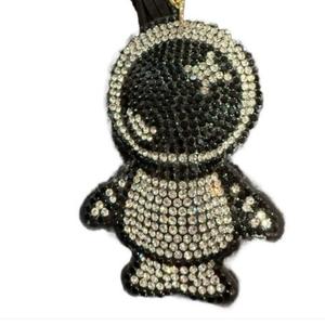 LGS Charms - Misc - Rhinestone Keychain for Zippy Bag Fashion Accessory with Tassel