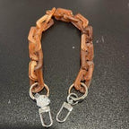 LGS Zip Links 18" Acrylic Bag Chains Purse Accessories