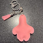 LGS Charms - Friends - Rhinestone Keychain for Zippy Bag Fashion Accessory with Tassel