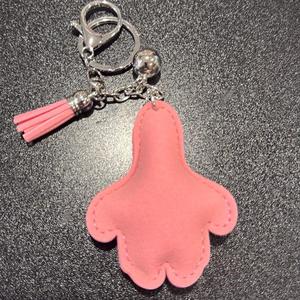 LGS Charms - Friends - Rhinestone Keychain for Zippy Bag Fashion Accessory with Tassel
