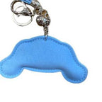 LGS Charms - Friends - Rhinestone Keychain for Zippy Bag Fashion Accessory with Tassel