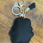 LGS Charms - Friends - Rhinestone Keychain for Zippy Bag Fashion Accessory with Tassel