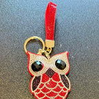 LGS Charms - Birds - Rhinestone Keychain Fashion Accessory with Tassel